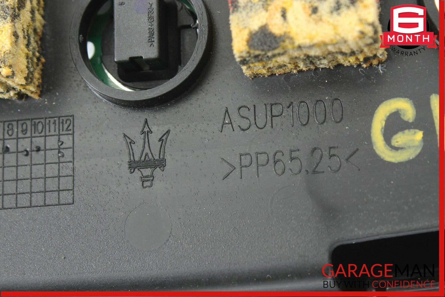 14-17 Maserati Ghibli Rear Top Upper Overhead Dome Light Reading Map Lamp Module