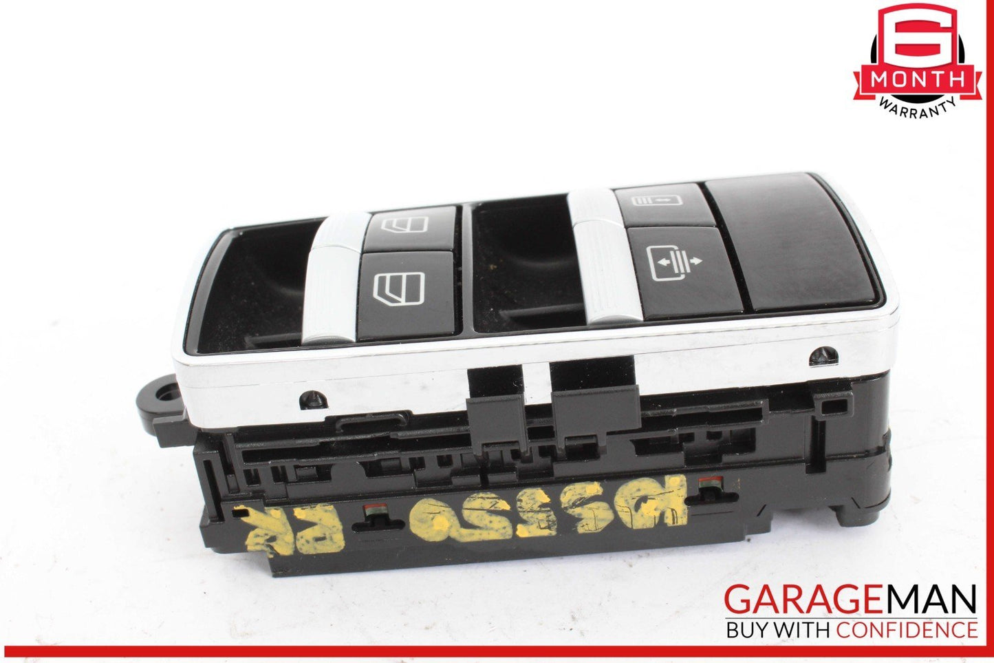 10-13 Mercedes W221 S550 S450 Rear Right Side Window Control Switch Black OEM