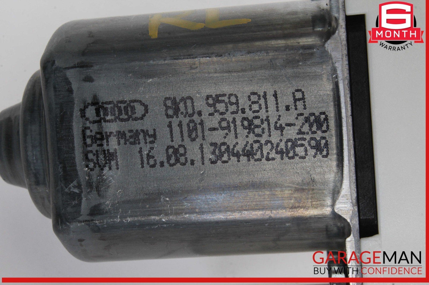 09-16 Audi A4 Rear Left Driver Side Window Regulator Motor 8K0959811A OEM