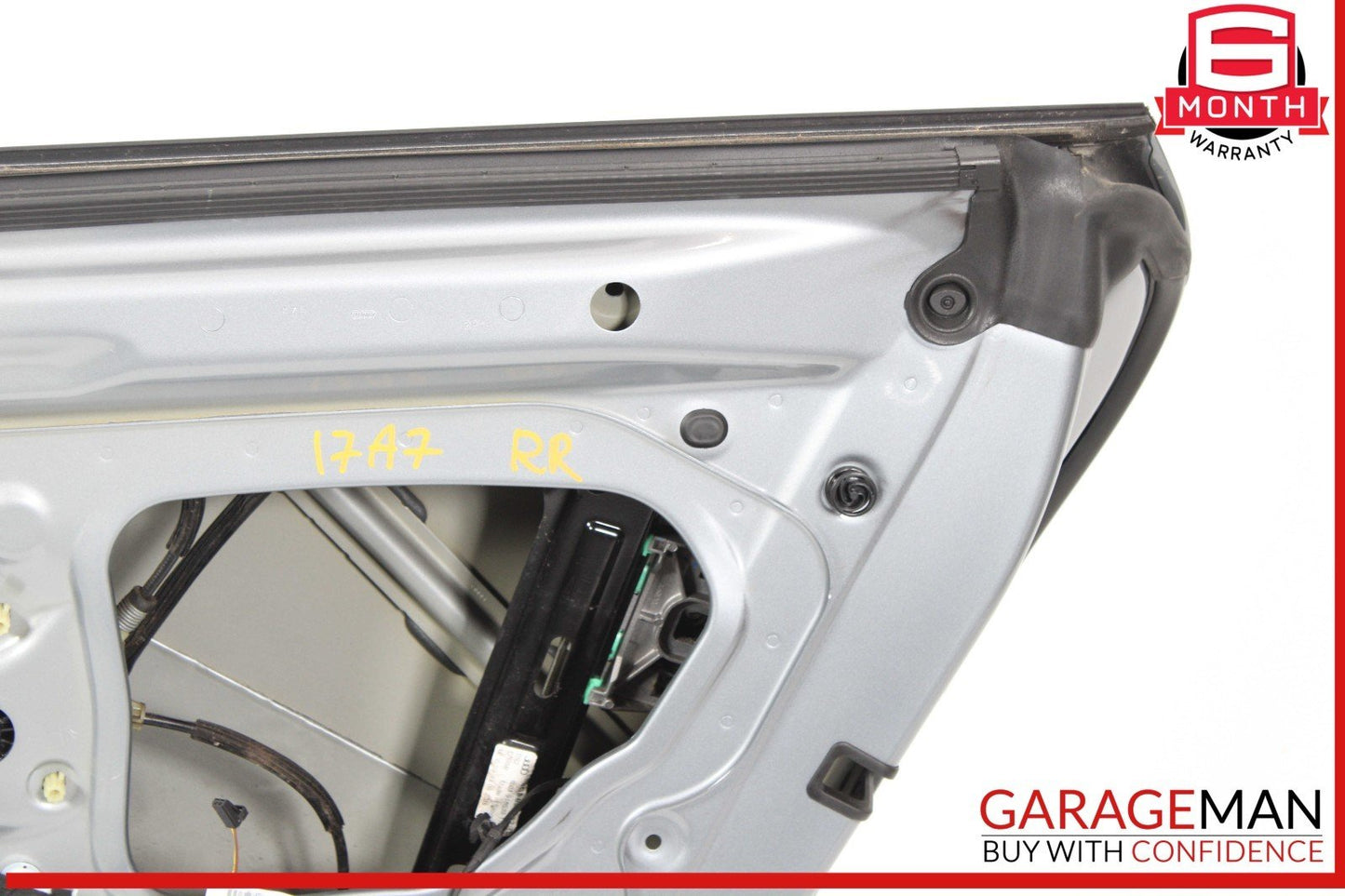 12-18 Audi A7 Rear Right Passenger Side Door Shell Panel Silver OEM