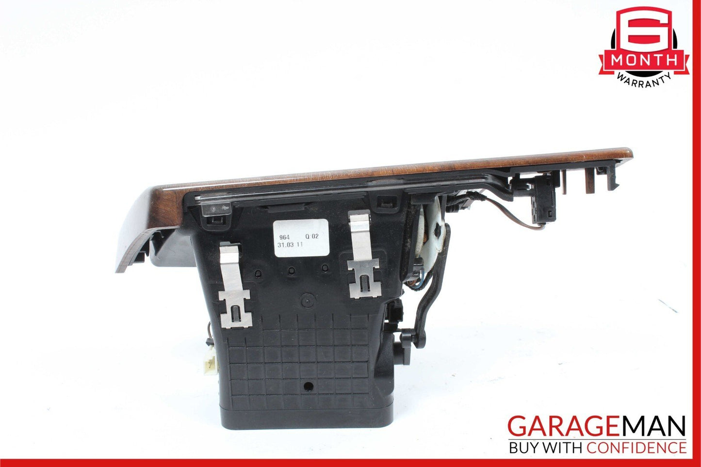 10-14 Mercedes W212 E350 E400 Dashboard Dash AC A/C Air Vent LeftÂ Trim Wood OEM