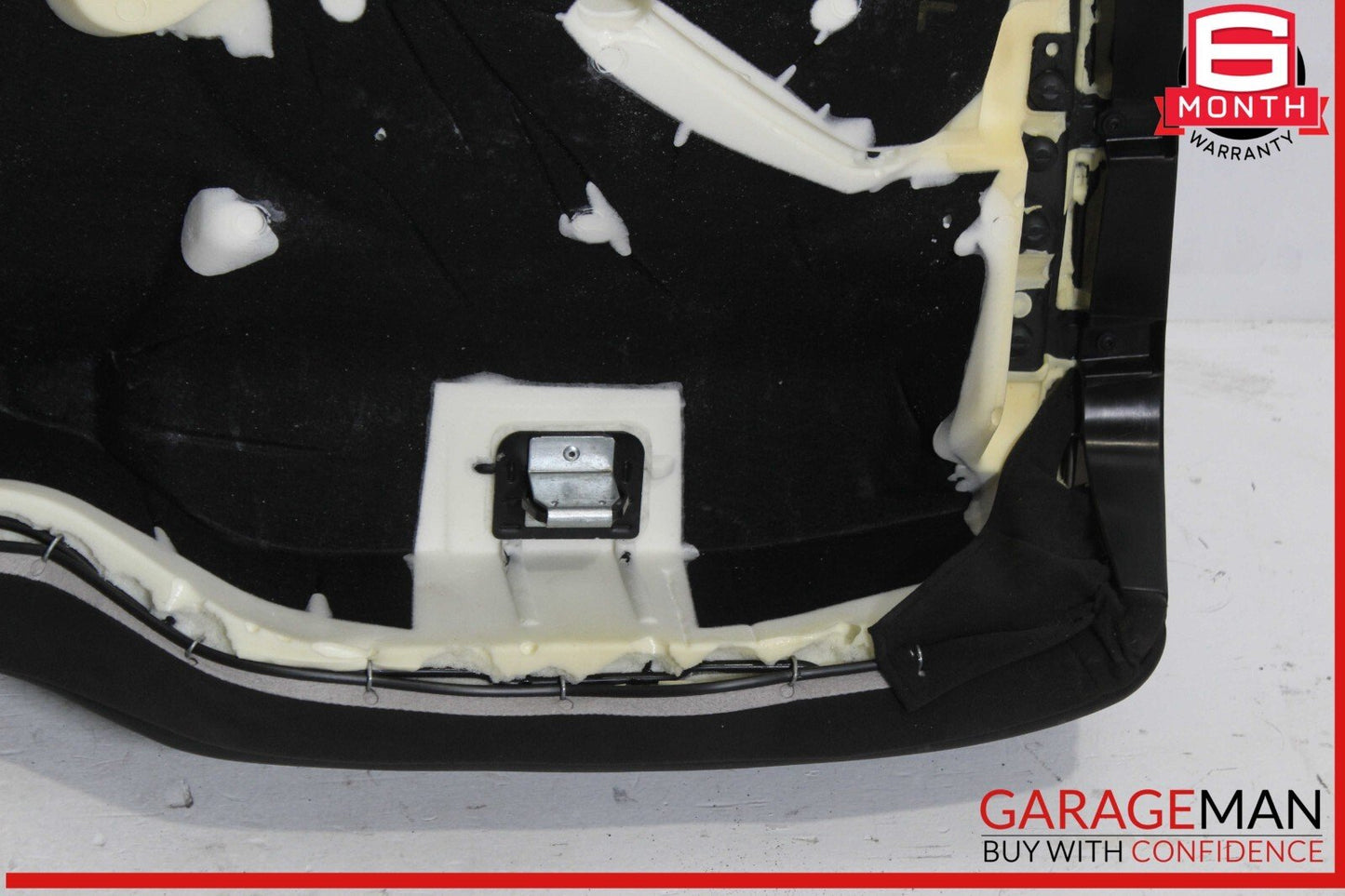 17-22 Maserati Levante M161 Rear Seat Cushion Lower Bottom Black OEM
