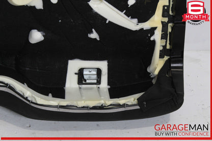 17-22 Maserati Levante M161 Rear Seat Cushion Lower Bottom Black OEM