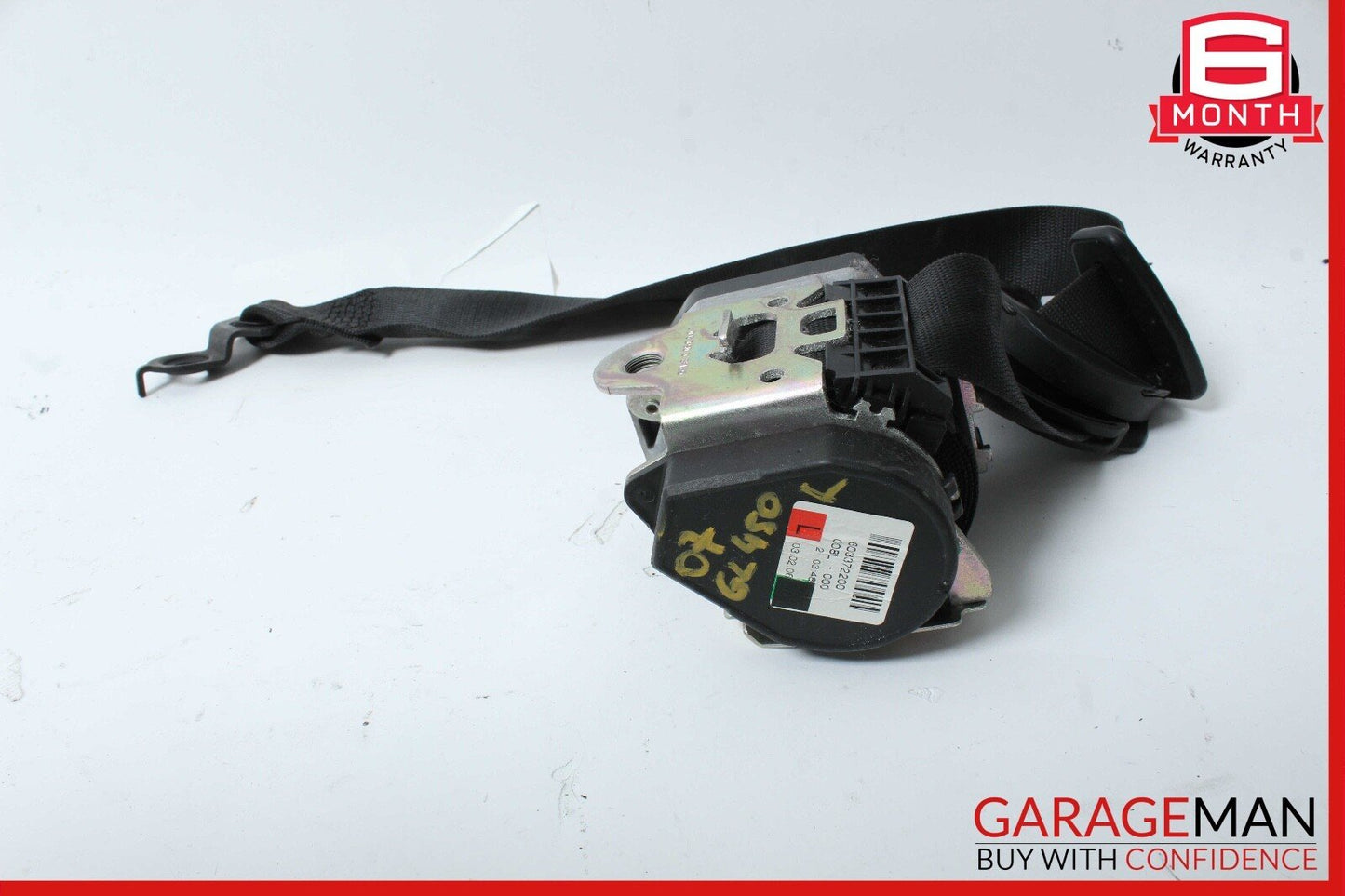 06-13 Mercedes X164 GL450 4MATIC Front Left Side Seat Belt Retractor Assembly