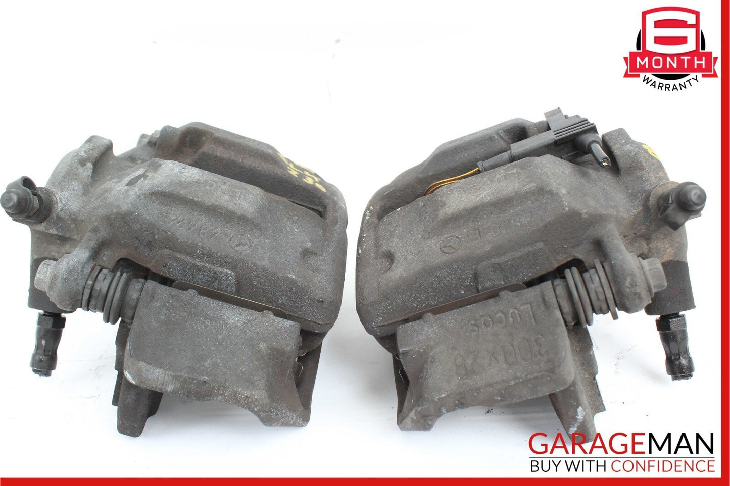 03-06 Mercedes W209 CLK350 Lucas Front Left & Right Brake Caliper Calipers Set
