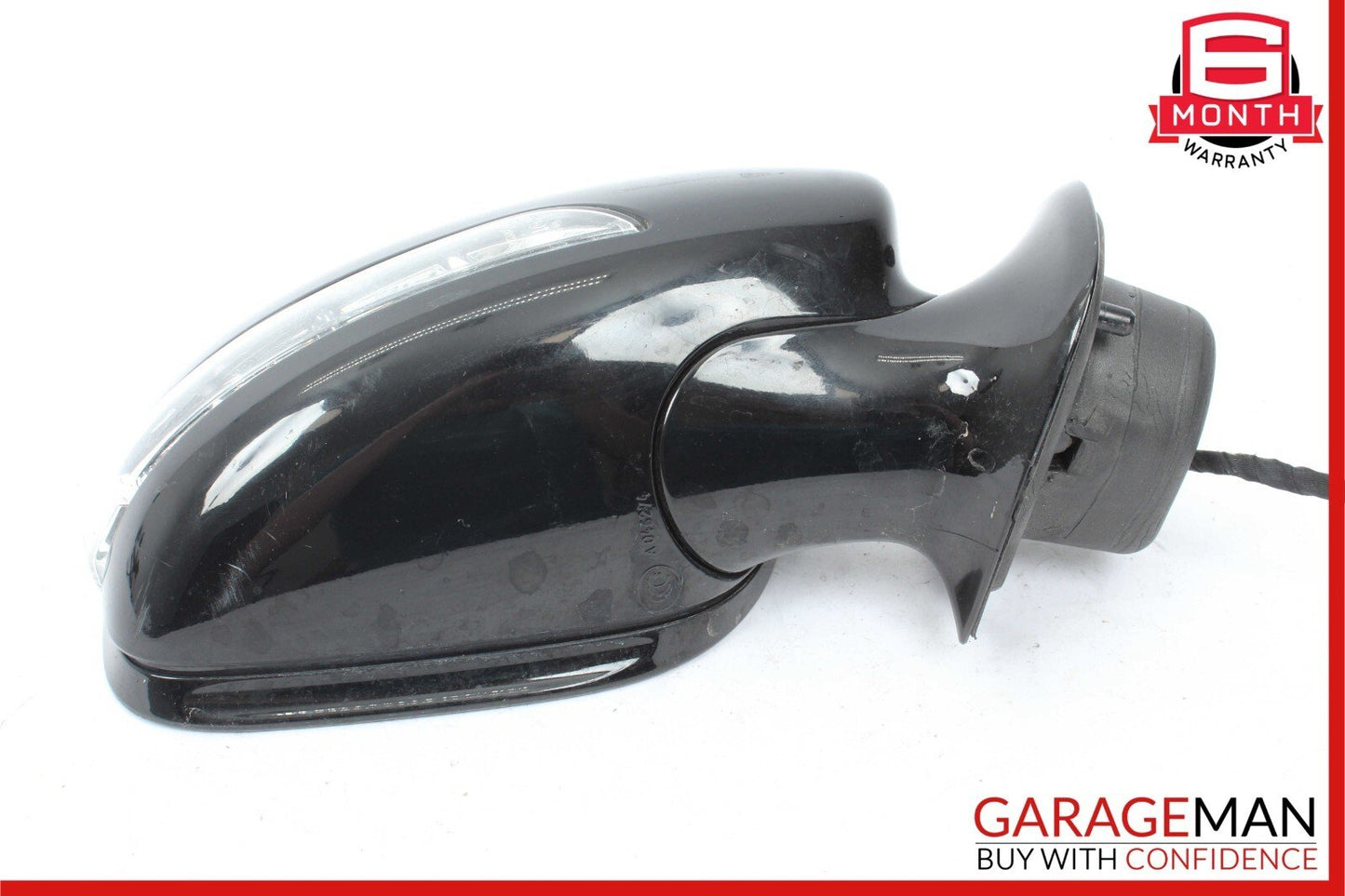 07-09 Mercedes W211 E350 Front Right Side Mirror Door Rear View Black