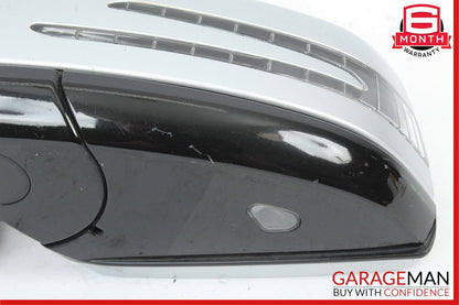 10-13 Mercedes W212 E400 Front Left Side Mirror Door Rear View Iridium Silver