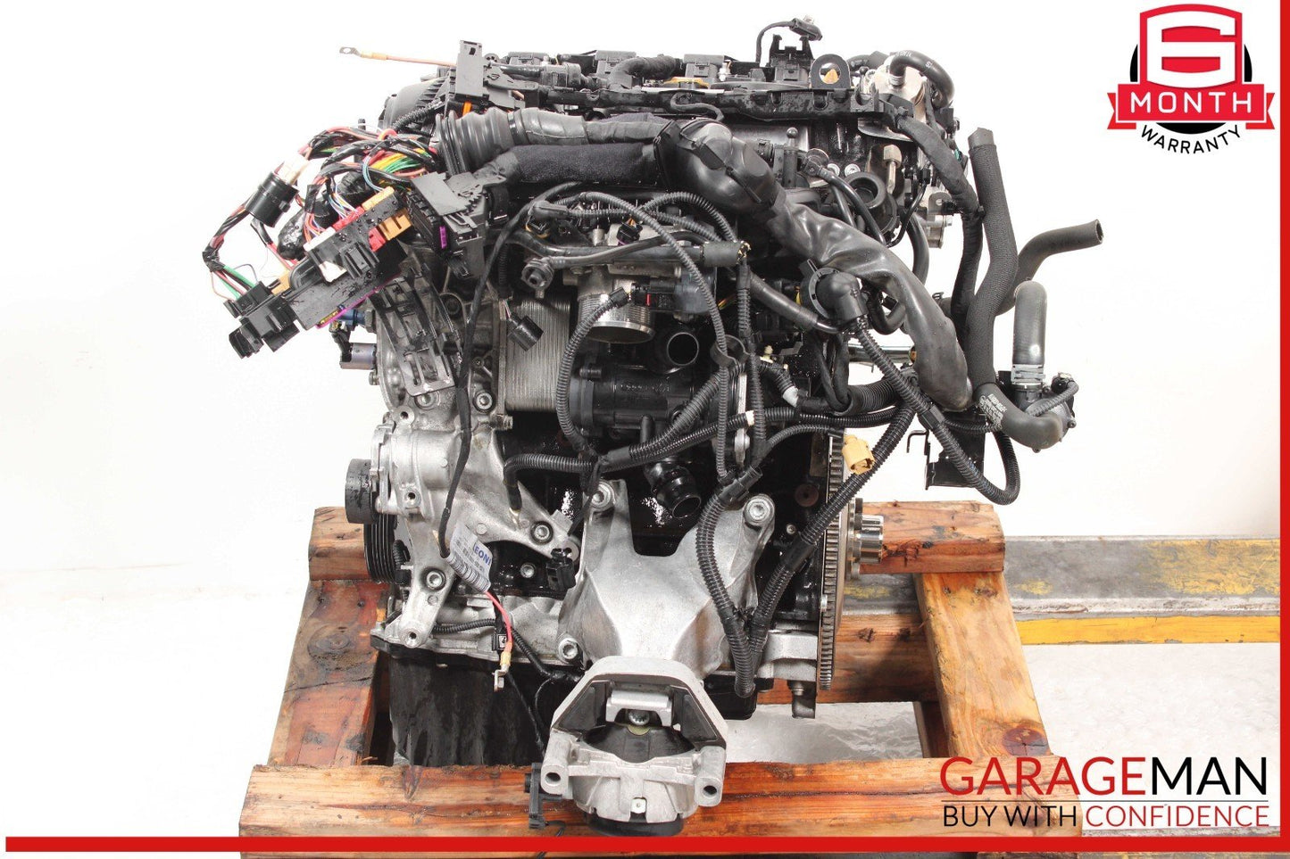 16-18 Audi A6 2.0L Engine Motor Assembly AWD OEM 168k
