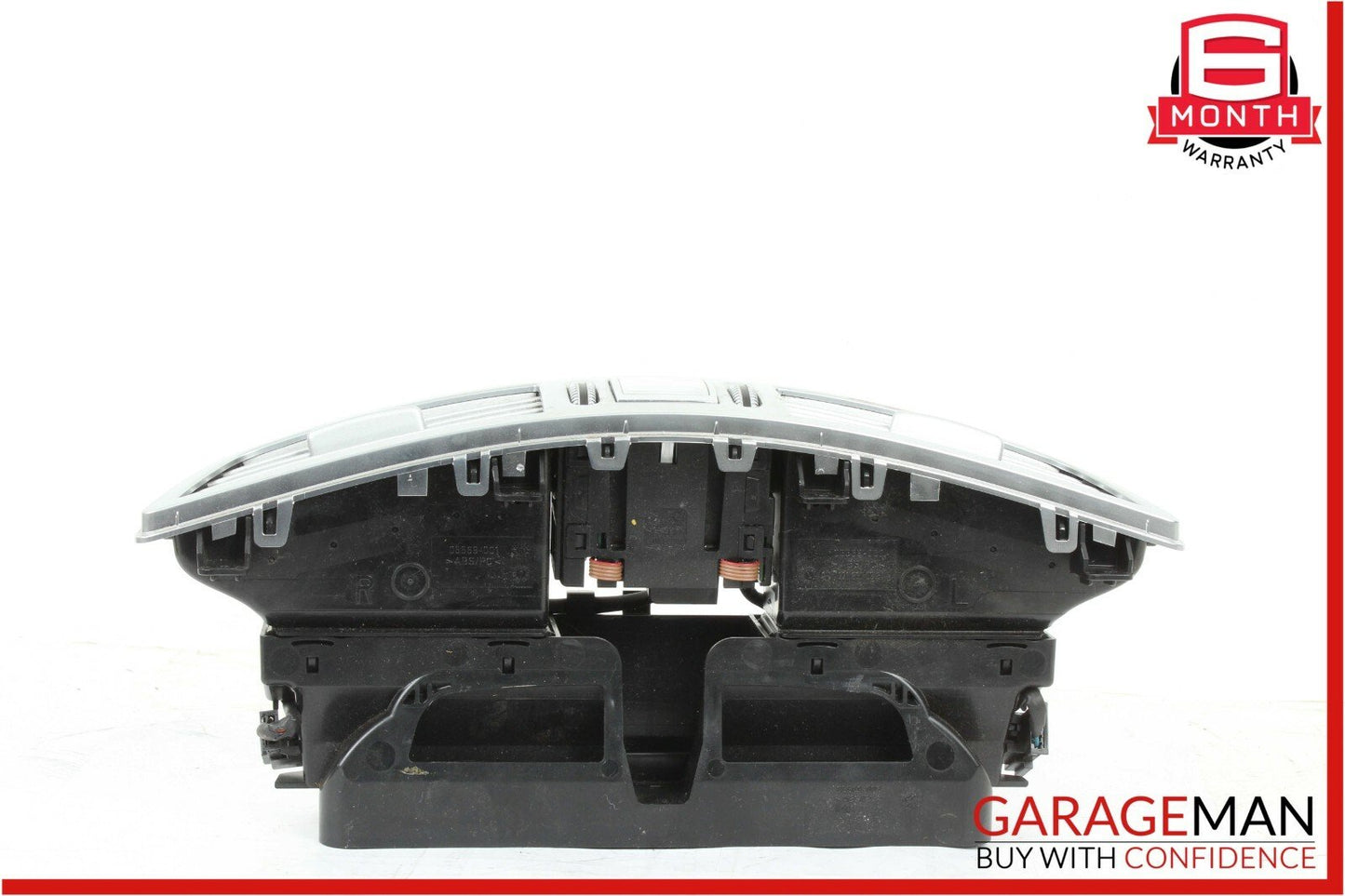 07-13 Mercedes W221 S550 S600 Dash Dashboard Air AC A/C Vent Clock Trim Assembly