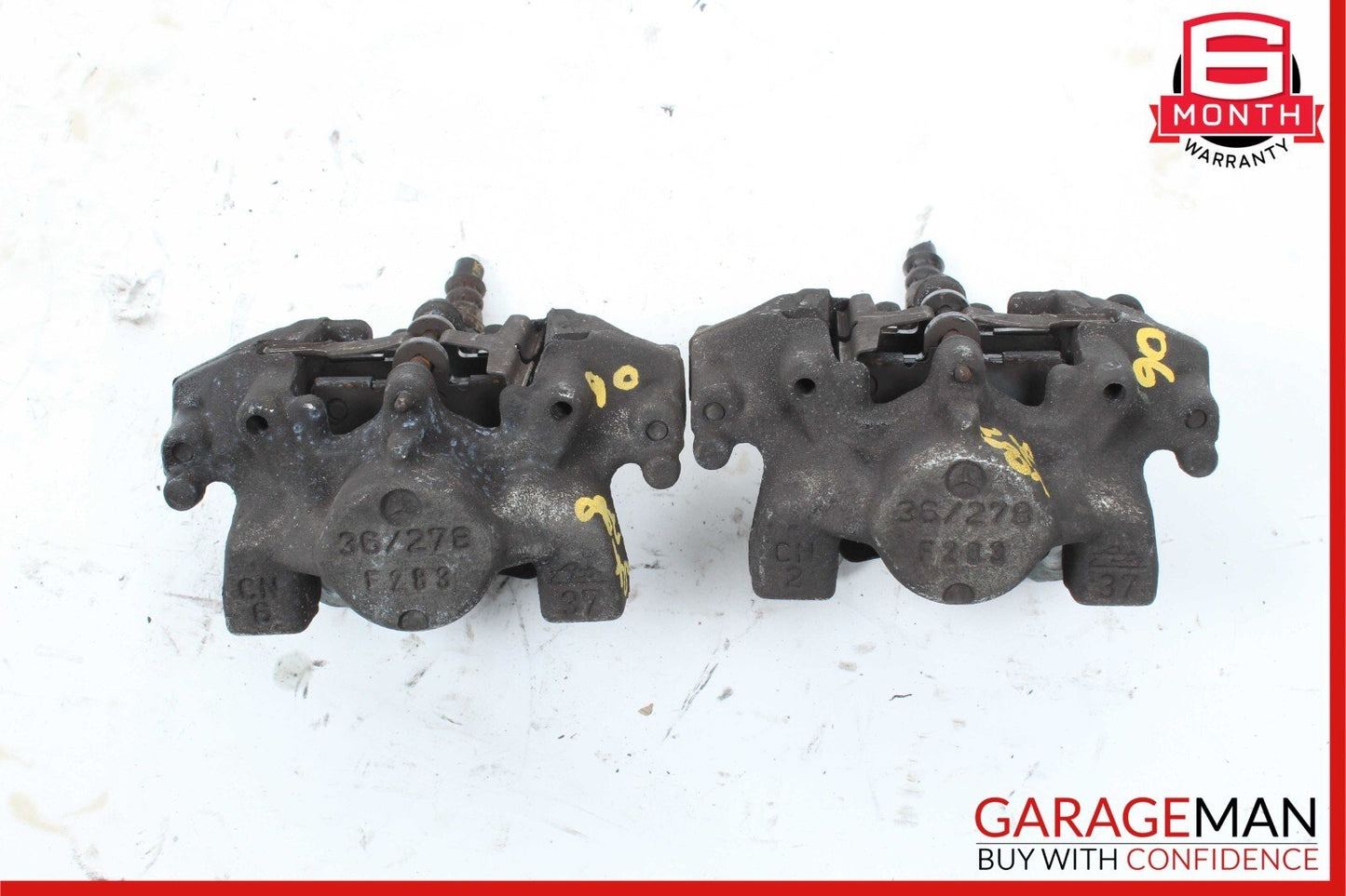 01-11 Mercedes SLK280 C230 SLK300 Rear Right & Left Brake Caliper Calipers Set