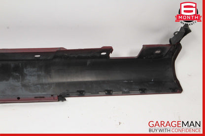 06-09 Mercedes W209 CLK350 CLK500 Coupe Left Side Rocker Molding Side Skirt Red