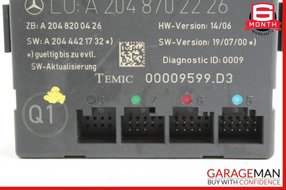 08-14 Mercedes W204 C280 Front Right Passenger Side Door Control Module Unit OEM