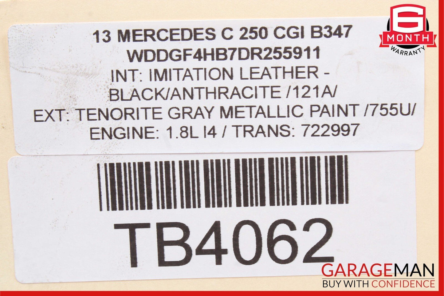 12-20 Mercedes E350 C350 E400 SLK350 GLK350 Engine Throttle Valve Body