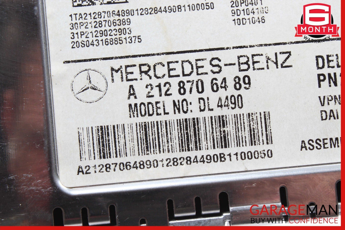 12-15 Mercedes GLK350 CLS500 Sirius Satellite Radio Receiver Control Module OEM