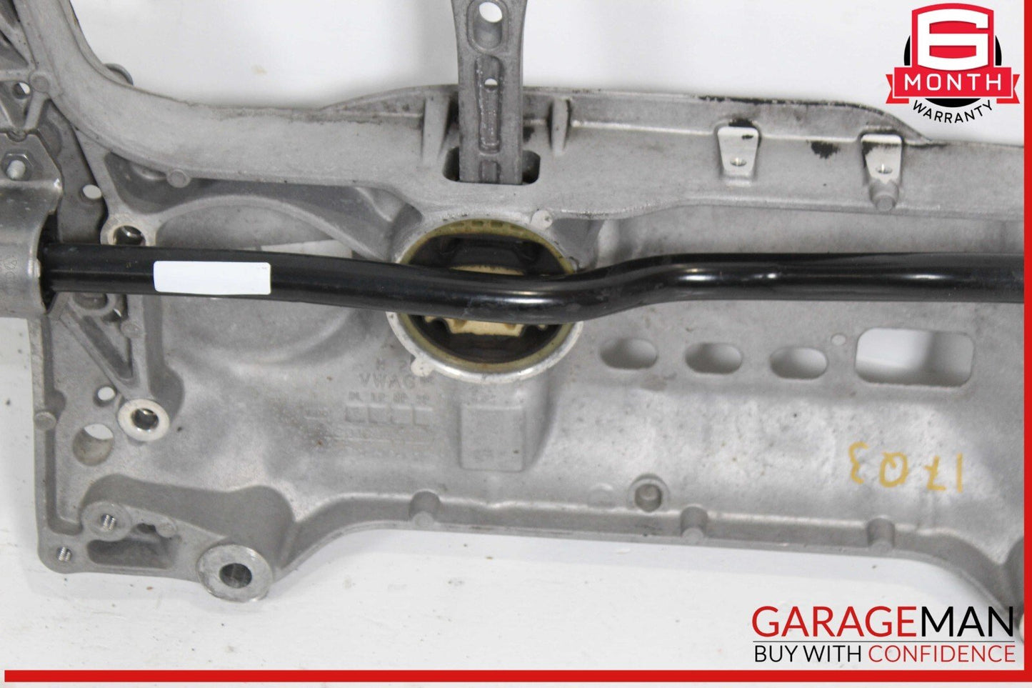 15-18 Audi Q3 Front Subframe Engine Cradle Crossmember w/ Stabilizer Sway Bar
