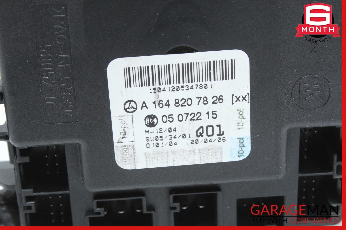 06-13 Mercedes W164 ML500 GL450 Front Right Passenger Side Door Control Module