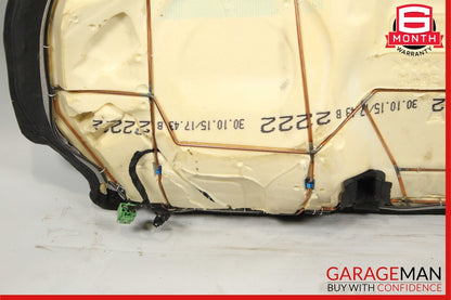 12-18 Audi A6 Rear Bottom Lower Seat Bench Cushion Cover Black OEM
