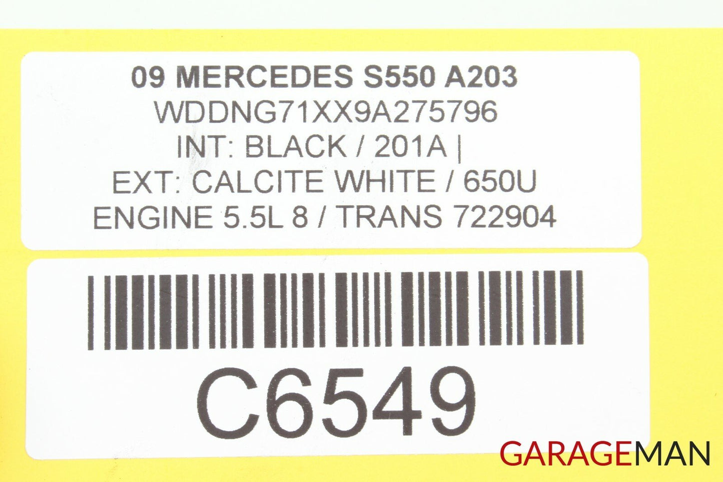 07-13 MERCEDES W216 CL550 FRONT LEFT UPPER TRANSVERSE CONTROL ARM OEM