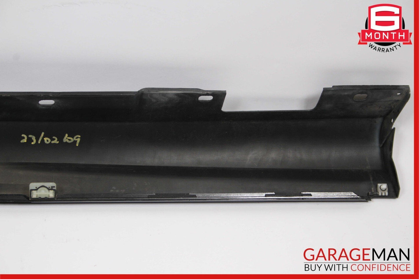 08-14 Mercedes W204 C300 C350 Left Side Skirt Rocker Moulding Cover Panel Black