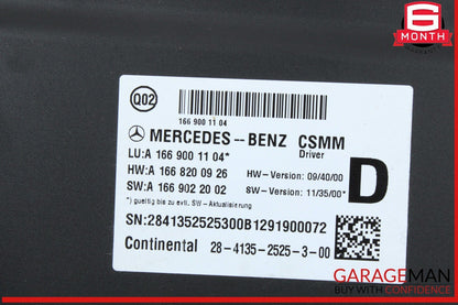 13-19 Mercedes X166 GL450 GL550 Front Left Side Seat Control Module Unit OEM
