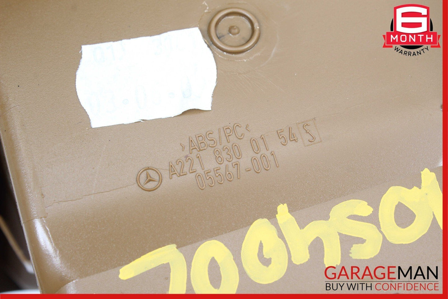 07-14 Mercedes W221 S400 S550 Left Driver Side Dashboard AC A/C Air Vent OEM