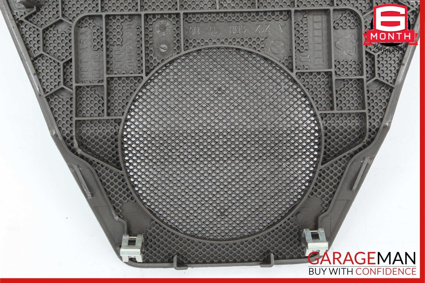 10-16 Mercedes W212 E350 E550 Dash Center AC Air Vent Speaker Cover Grille Beige