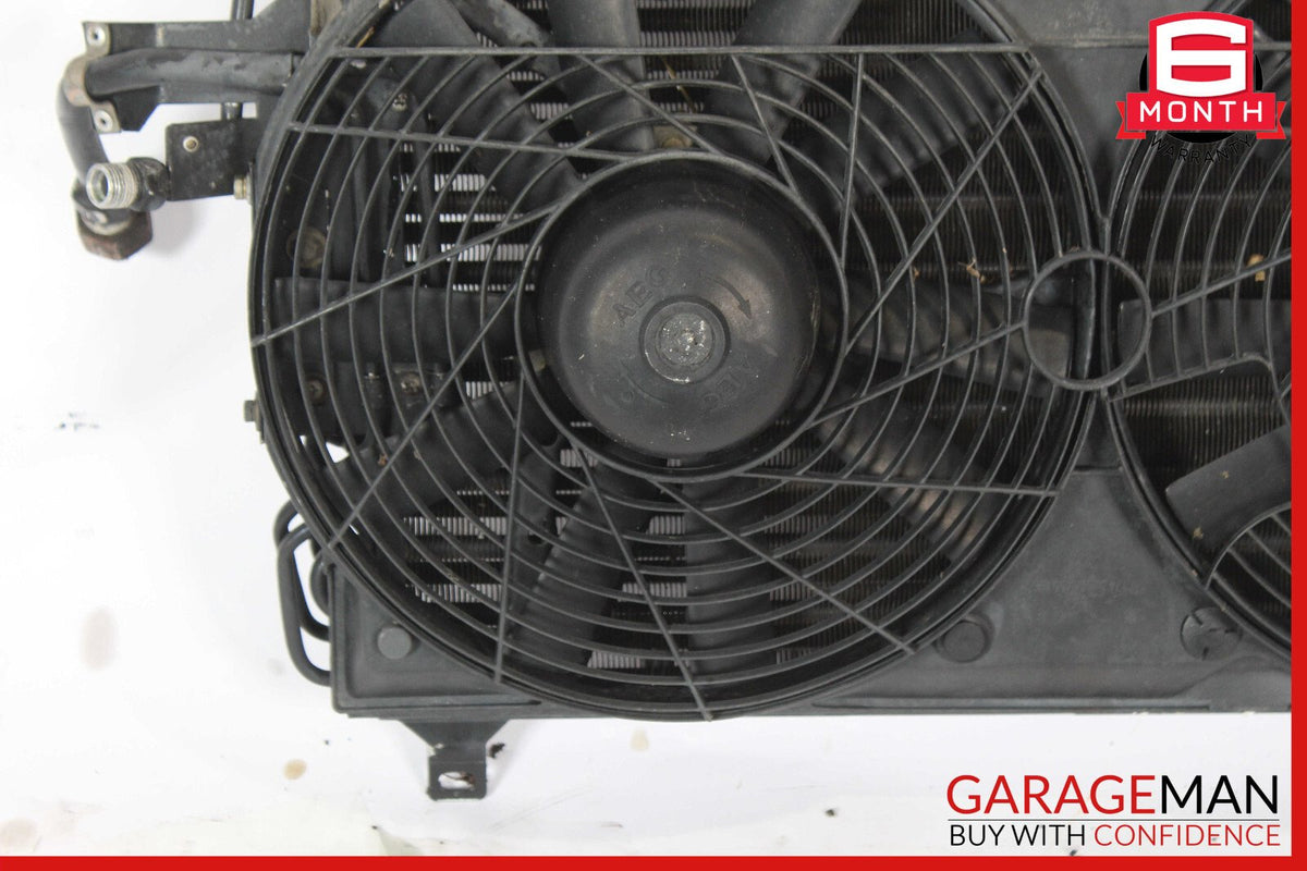 90-93 Mercedes W124 300TD AC A/C Condenser Dual Blower Fan Motor OEM