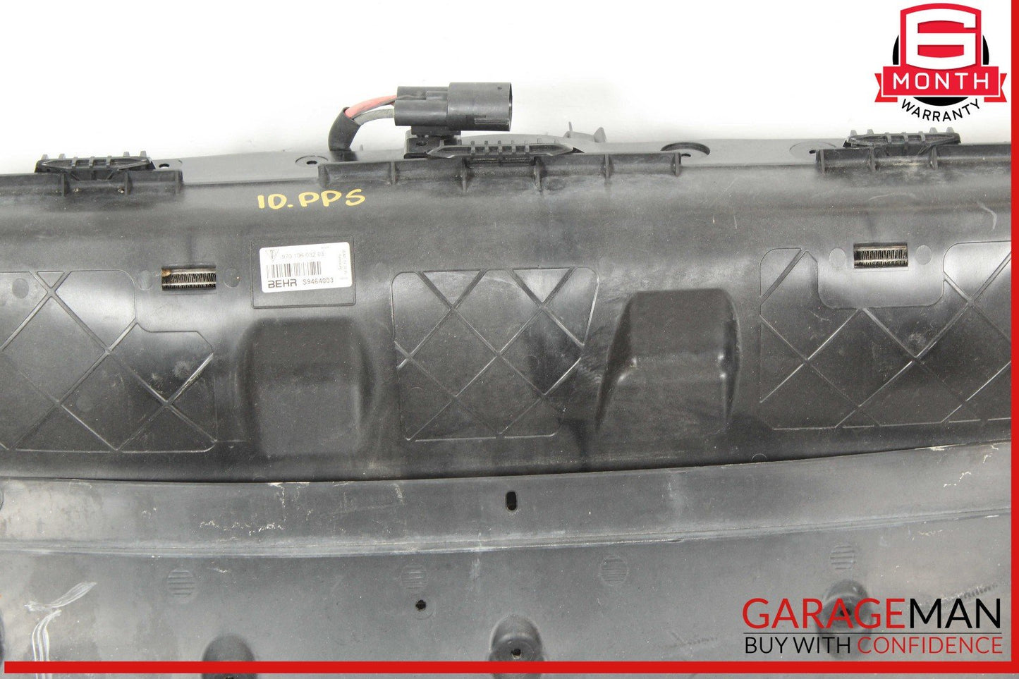 10-13 Porsche Panamera 970 Engine Cooling Radiator AC A/C Condenser Assembly