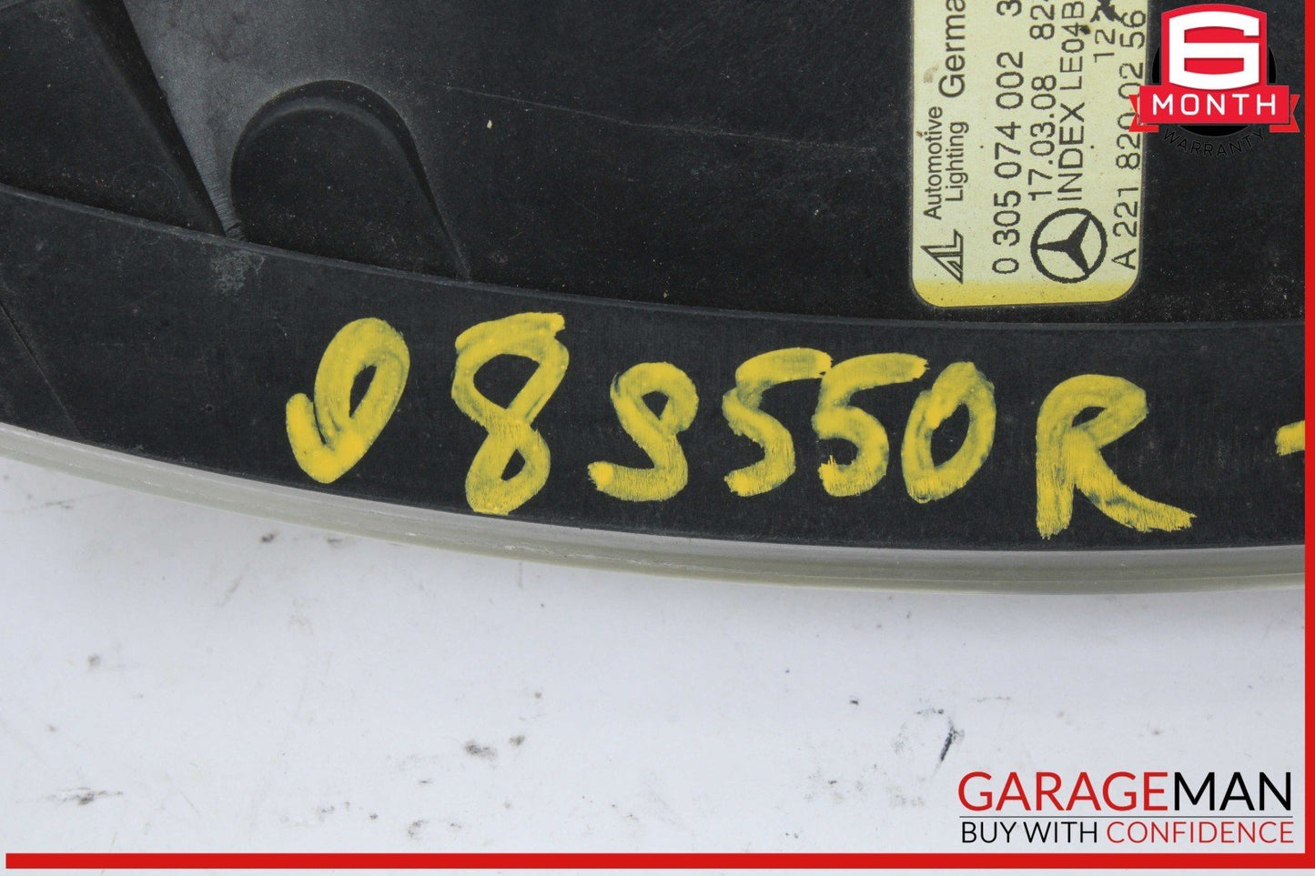 07-09 Mercedes W221 S550 S600 Front Right Passenger Side Fog Light Lamp OEM