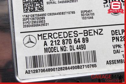 10-17 Mercedes W212 E550 C250 C300 Sirius Satellite Radio Receiver Module Unit