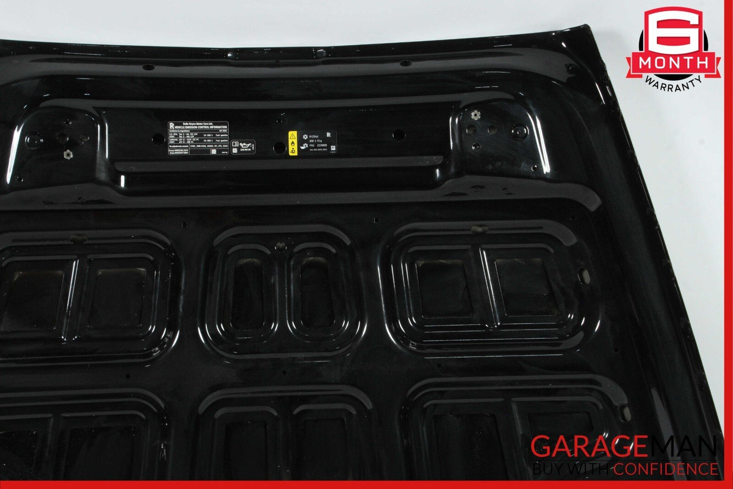 19-22 Rolls Royce Cullinan Front Hood Bonnet Lid Cover Panel Black OEM