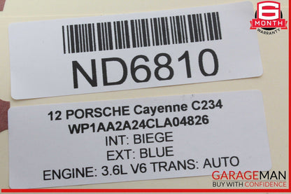 11-18 Porsche Cayenne 958 Gas Throttle Pedal Accelerator 7L0723507D OEM
