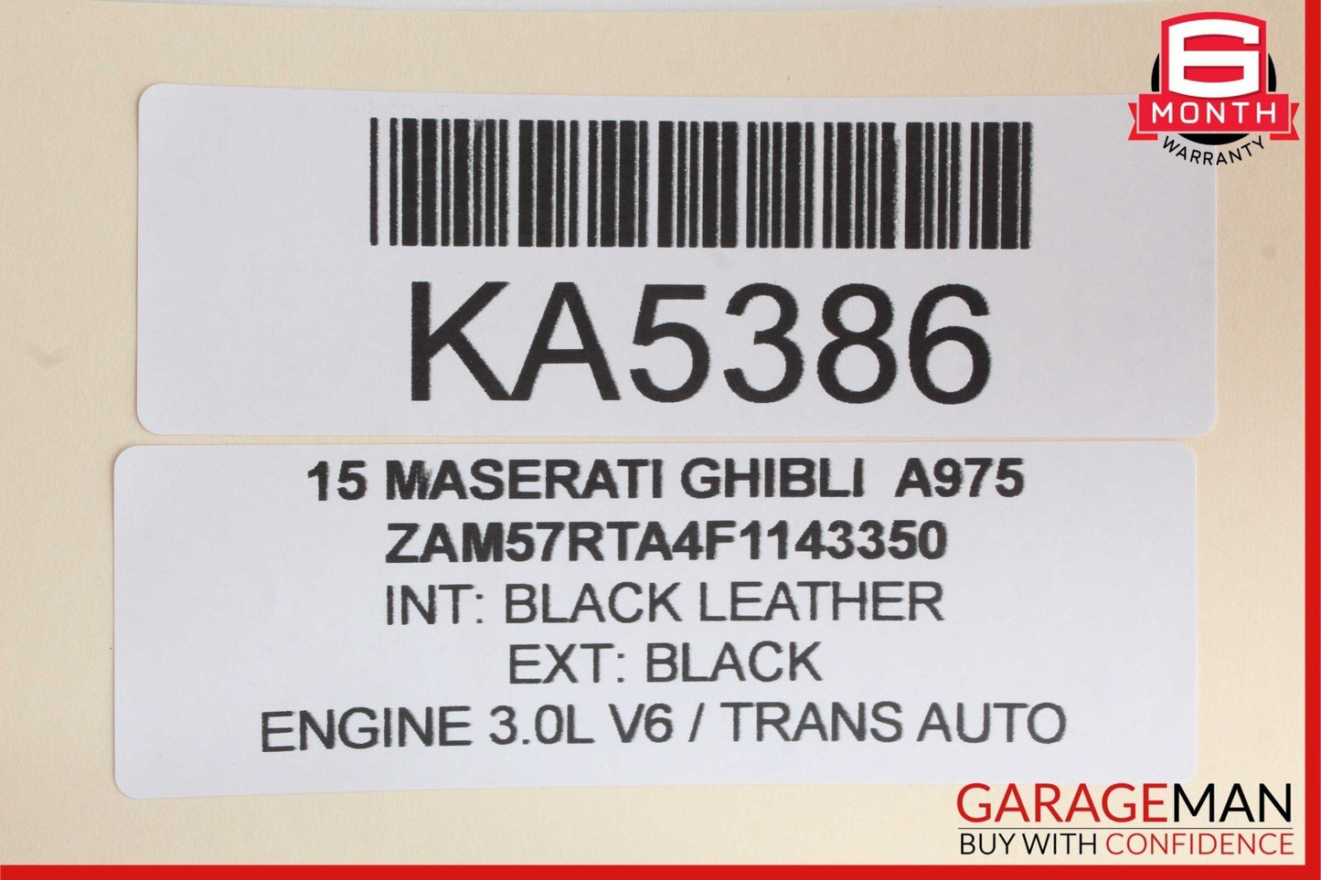 14-17 Maserati Ghibli Front Left Seat Adjustment Control Switch Module Unit
