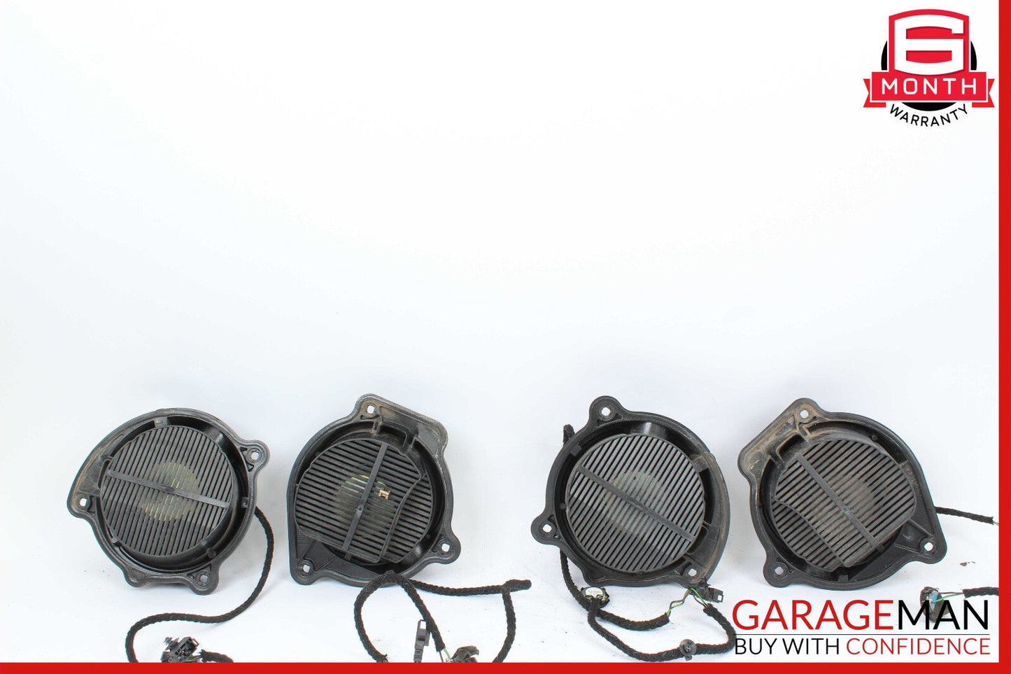 00-06 Mercedes W220 S430 S500 S55 AMG Bose Door Audio Sound Speaker Set OEM