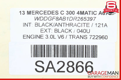 08-15 Mercedes W204 C250 C300 Rear Lower Suspension Rearward Control Arm OEM