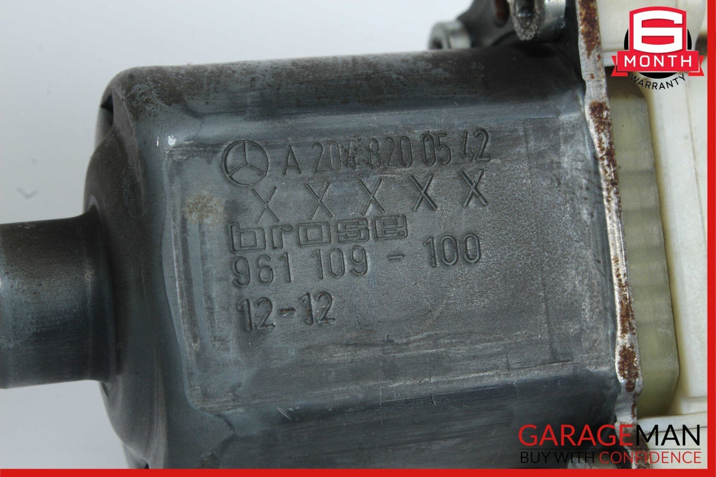 08-16 Mercedes X204 GLK350 C300 Rear Left Door Window Regulator Motor OEM