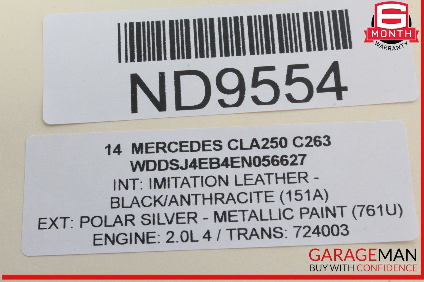 14-19 Mercedes W117 CLA250 CLA45 AMG Front Right Side Door Lock Latch Actuator