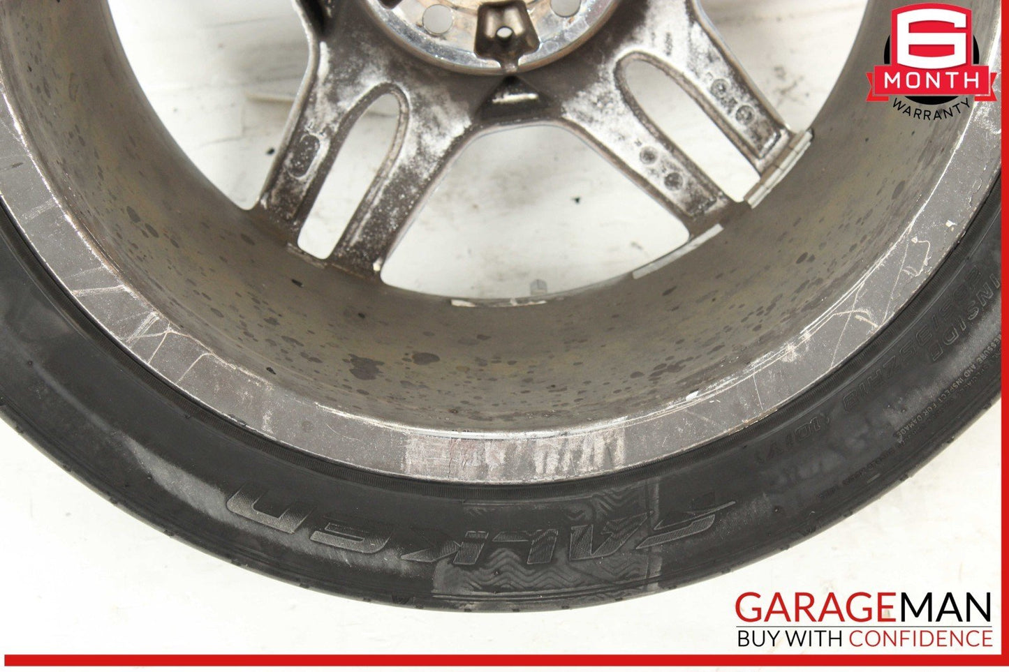 03-12 Mercedes R230 SL550 SL65 AMG Rear Wheel Tire Rim 9.5Jx18H2 ET33 OEM