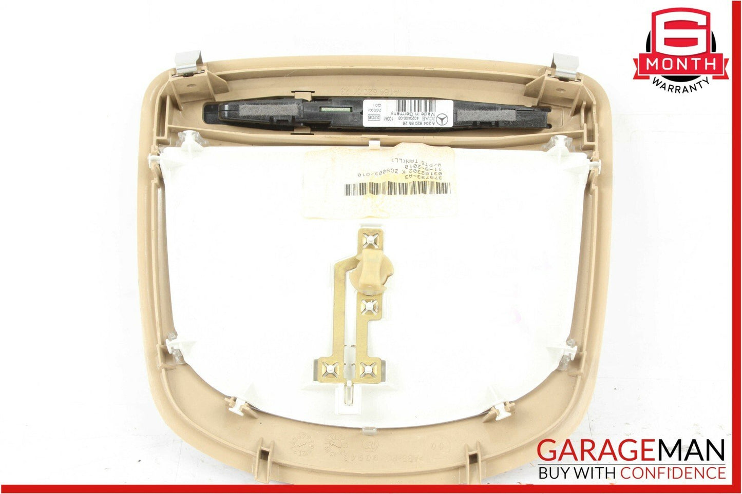 06-12 Mercedes GL450 R350 Rear Overhead Dome Light Lamp Parking Sensor Brown
