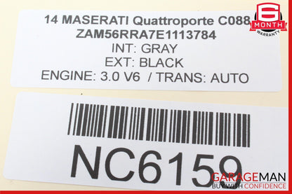 14-17 Maserati Quattroporte Front Right / Rear Left or Right Door Window Switch