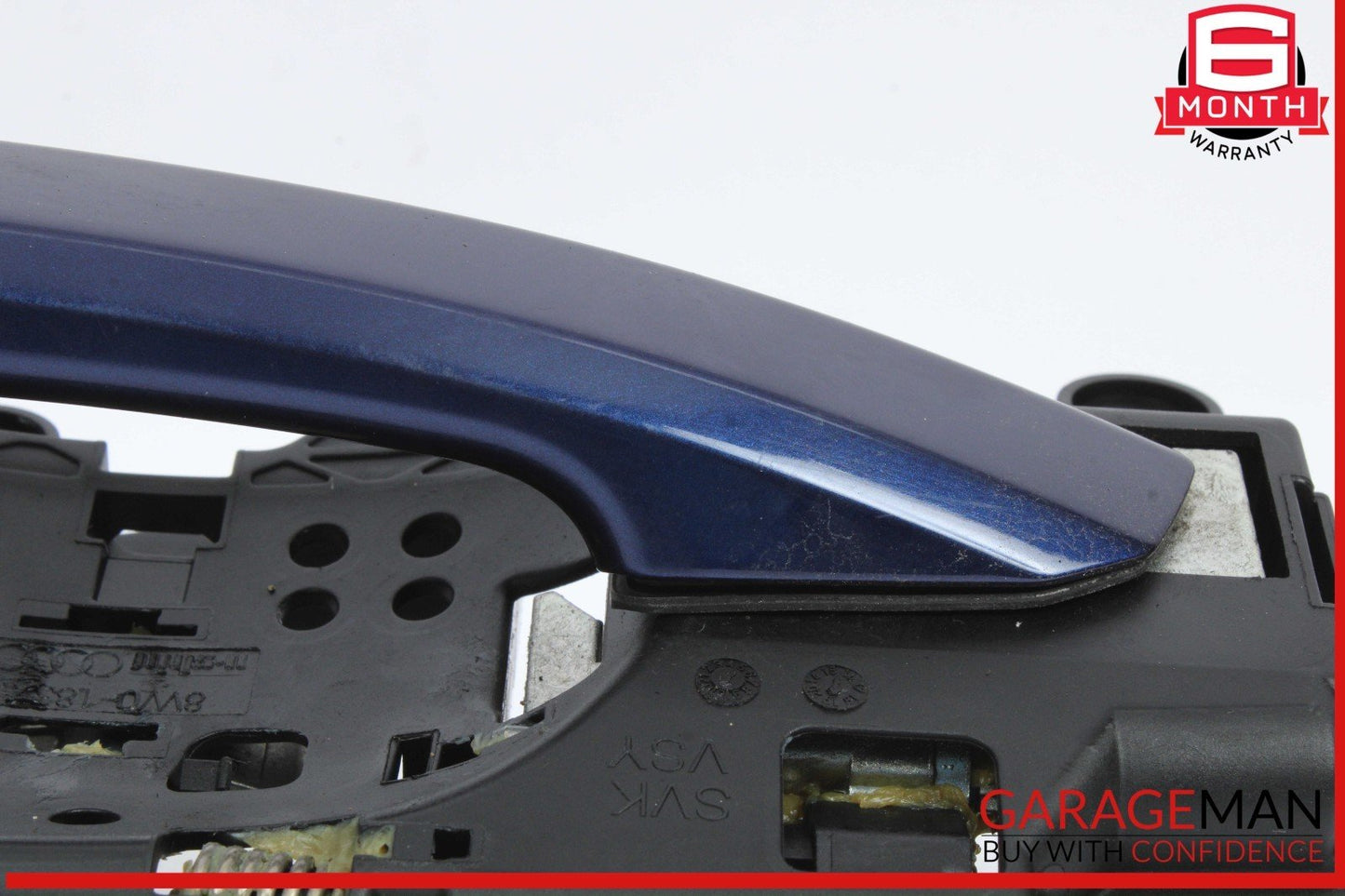17-24 Audi S5 A5 RS5 Front Left Driver Side Exterior Door Handle Blue OEM