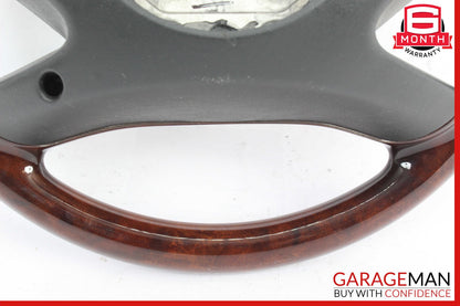 10-13 Mercedes W221 S550 S400 CL550 4 Spoke Driver Steering Wheel Wood Black