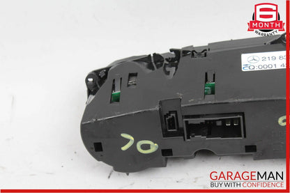 06-11 Mercedes W219 CLS500 CLS350 CLS55 AMG A/C AC Heater Climate Control Switch