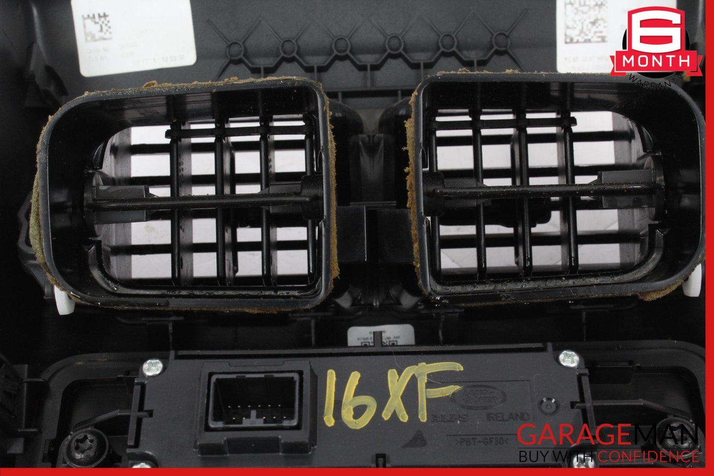 16-20 Jaguar XF Rear Center Console AC A/C Air Conditioning Air Vent OEM