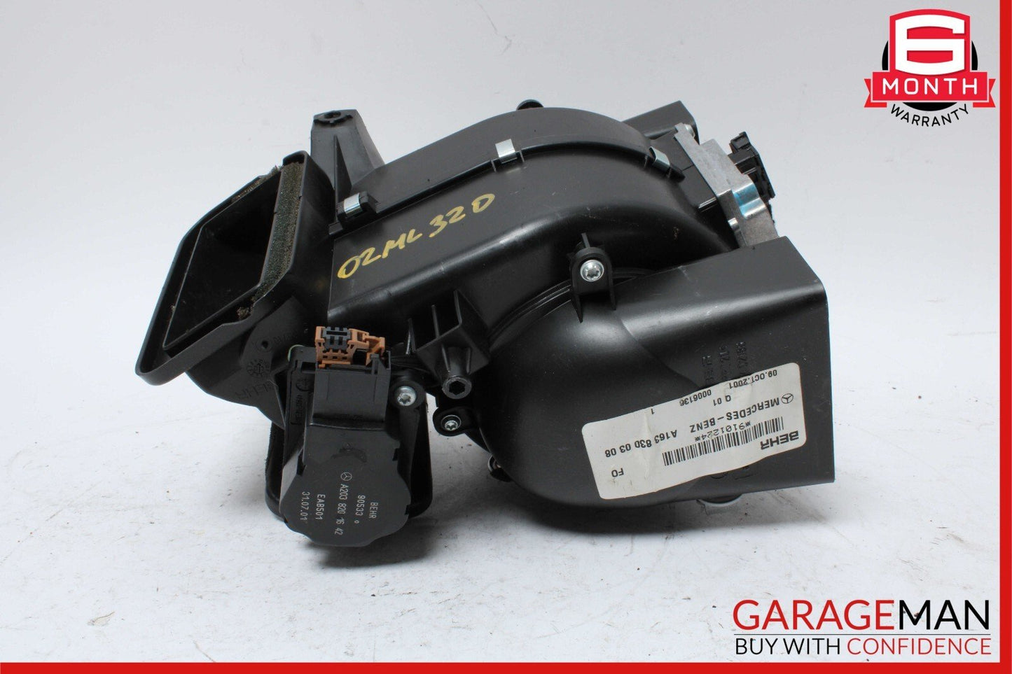 98-05 Mercedes W163 ML320 ML350 ML430 Rear AC A/C Heater Fan Motor Blower OEM