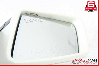 11-13 Mercedes W251 R350 Front Left Side Mirror Door Rear View White OEM
