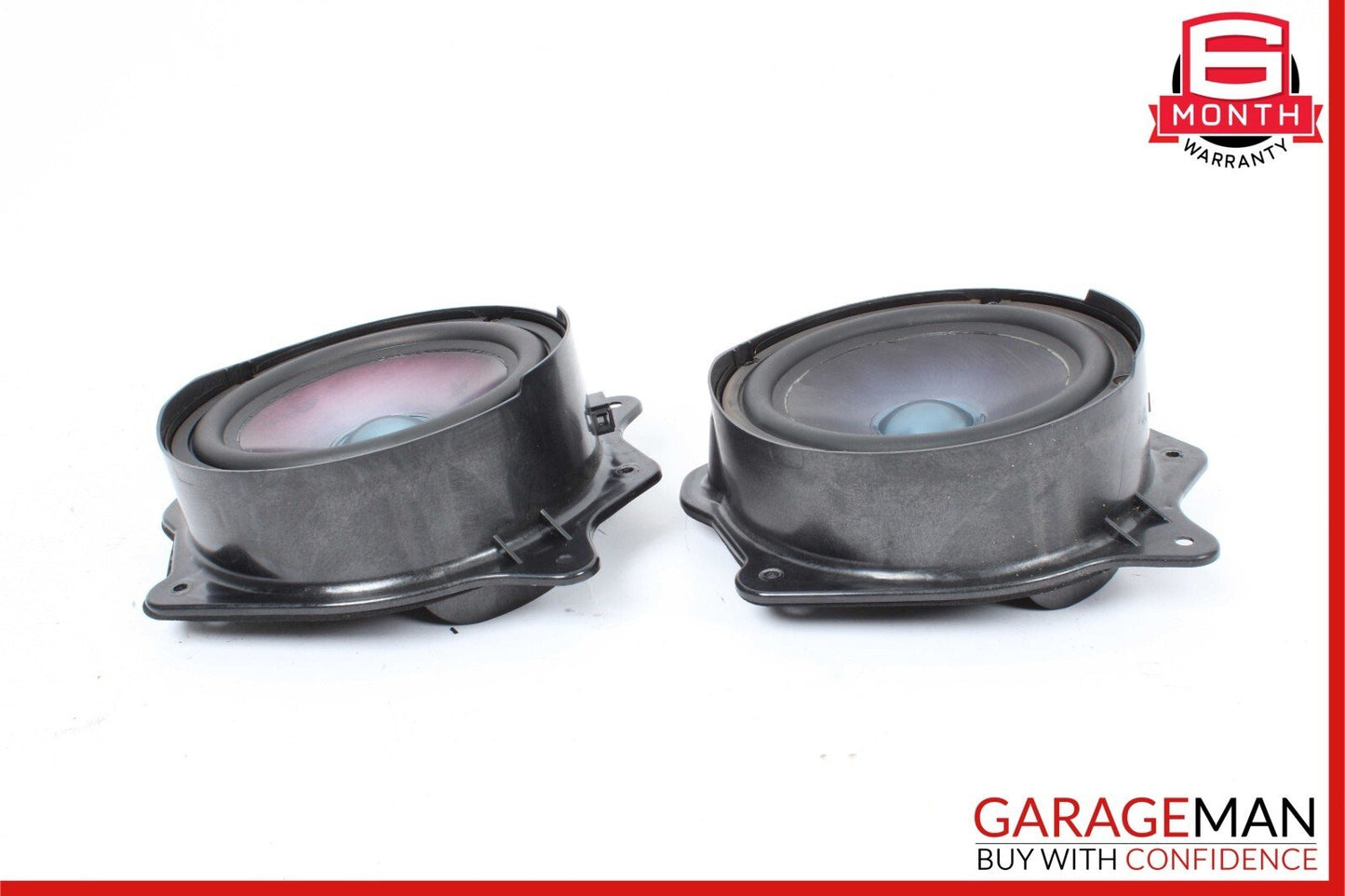 07-09 Mercedes W221 S550 Rear Left & Right Door Audio Sound Speaker Set of 2 OEM