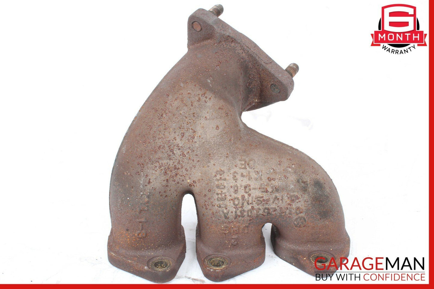 11-18 Porsche Cayenne Motor Engine Rear Exhaust Manifold 03H253031A