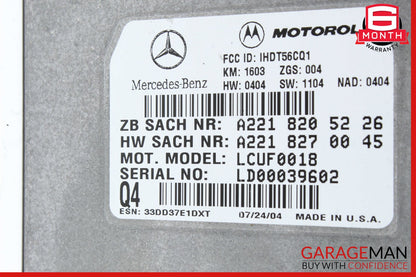 Mercedes W209 CLK320 SL550 CL550 Voice Communication Control Module OEM