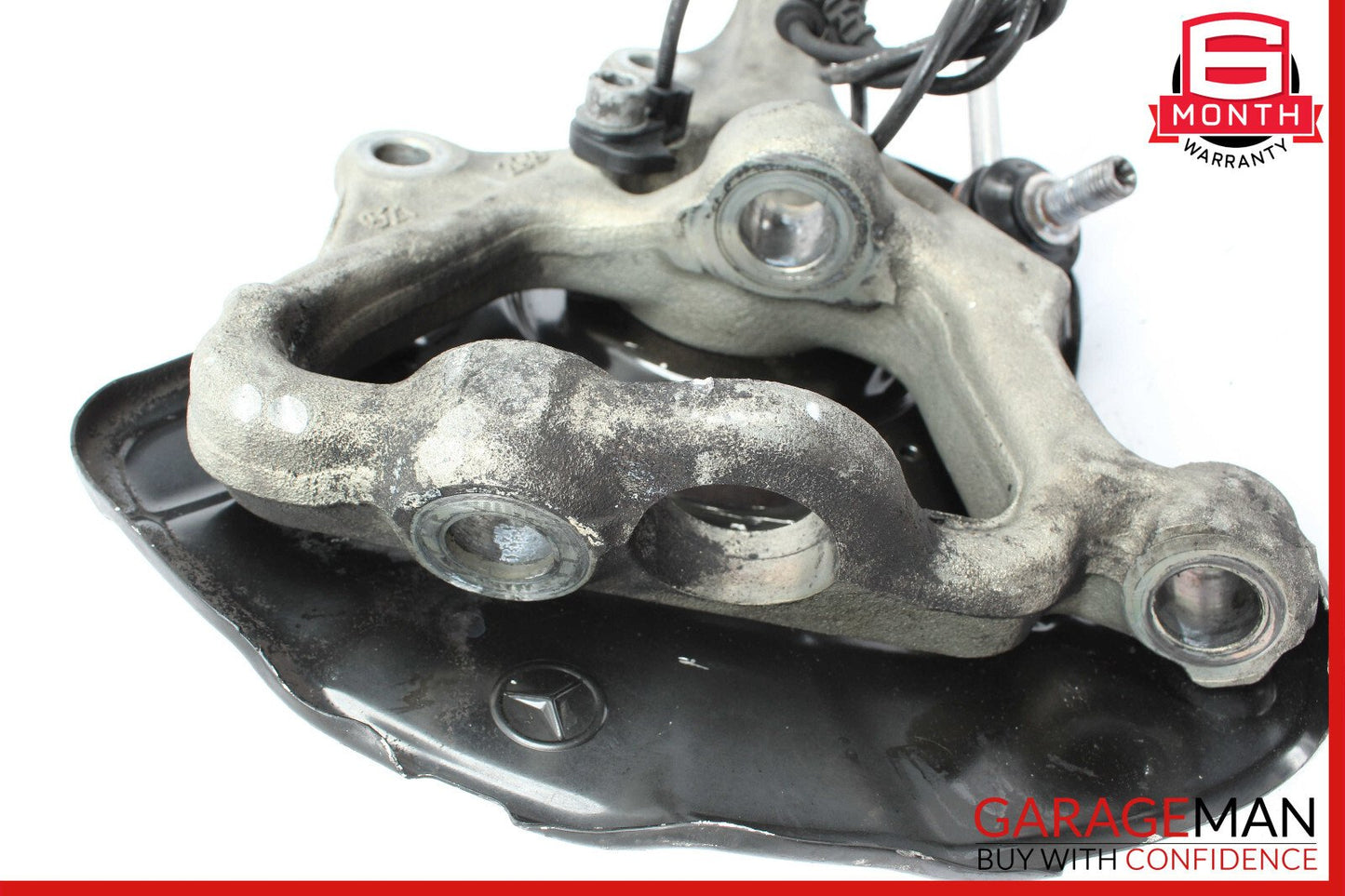 07-14 Mercedes W221 S550 Front Left Wheel Carrier Spindle Knuckle Hub OEM